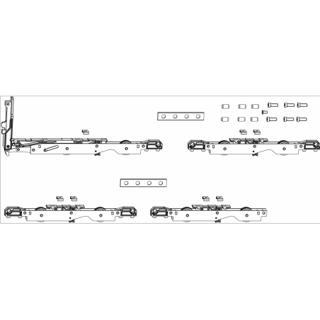 105875 MACO Boite de base chariots HS 400kg