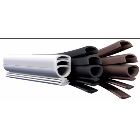 JOINT NOIR UNIVERSEL POUR FENETRE PVC / ROULEAU DE 25M