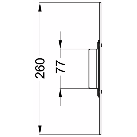 1765259 WINKHAUS Gâche plate à crochet