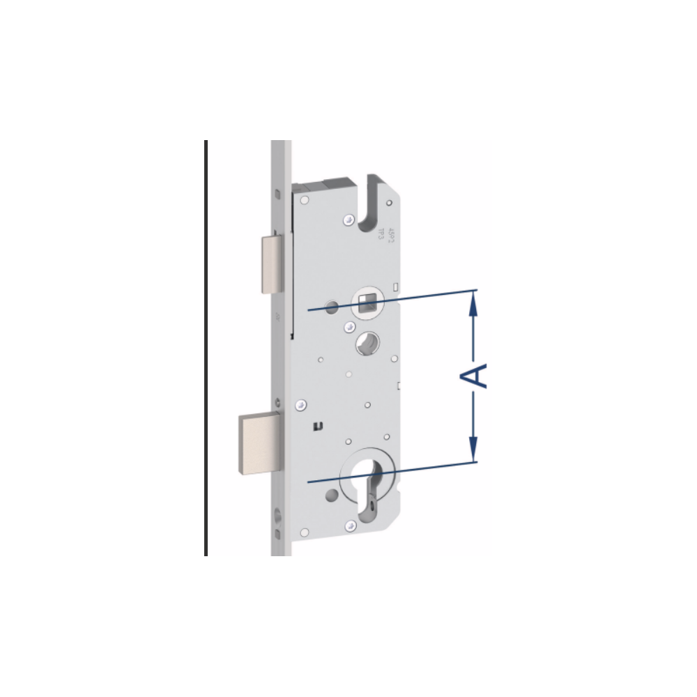 WINKHAUS coffre central / axe 45 / entraxe 92