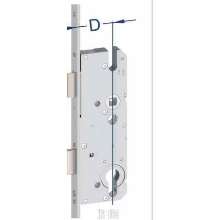 WINKHAUS coffre central / axe 45 / entraxe 92