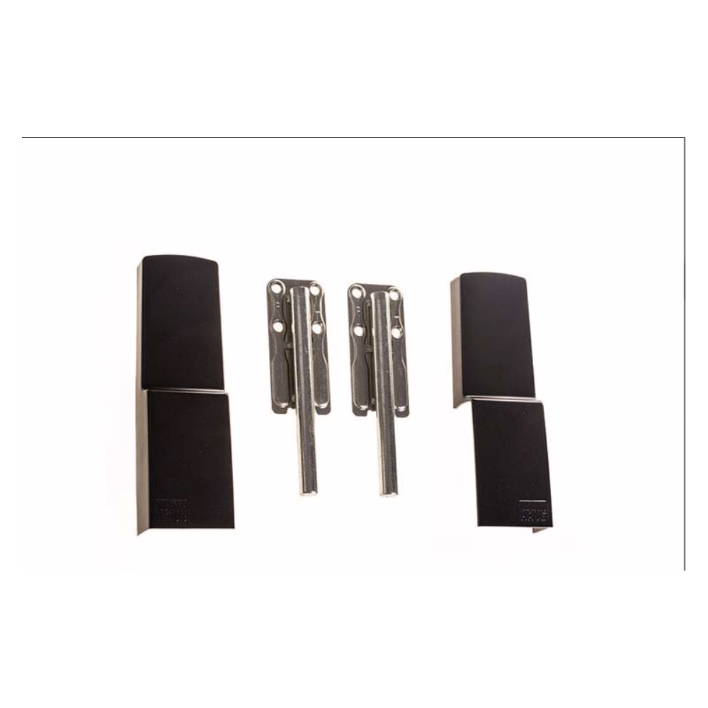 4941106 WINKHAUS paire de cache pour coulissant marron brun