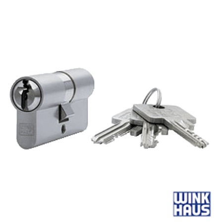 Cylindre WINKHAUS 40X40 avec carte de sécurité