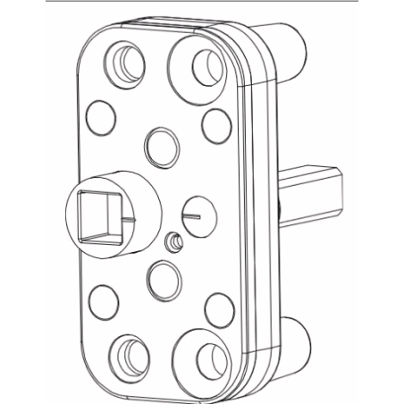57250 MACO renvoi de fouillot PVC