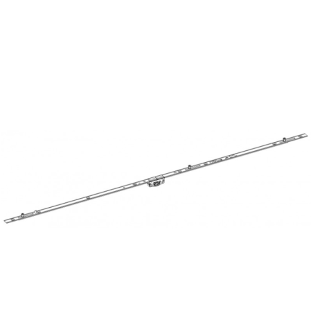 628496 ROTO Crémone de coulissant simple / 3 goujons / axe 17mm / L1000