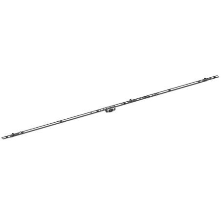 628497 ROTO Crémone de coulissant simple / 3 goujons / axe 17mm / L1200