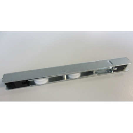 765294 ROTO Chariot tandem 100kg pour coulissant PVC / Ht de réglage 17 et 20,5mm