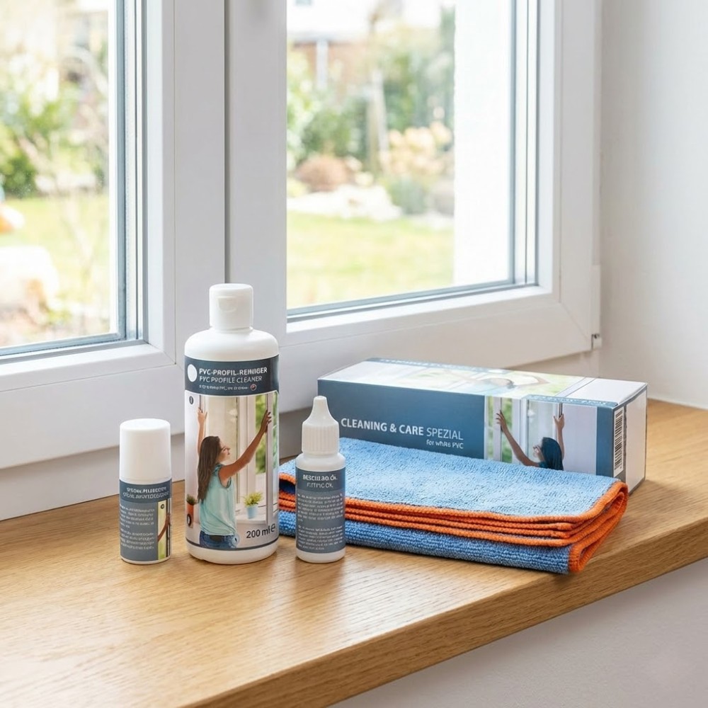 Kit de nettoyage PVC blanc et alu anodisé